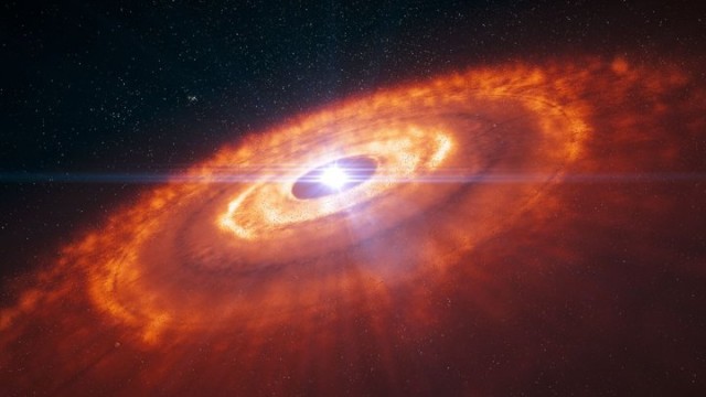 Редкая молекула раскрыла тайну формирования гигантских планет
