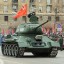 На Камчатке танк Т-34 украсили 24-метровой георгиевской ленточкой