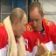 Путин поучаствовал в хоккейной тренировке на льду в Сочи