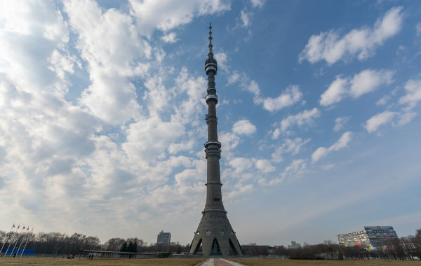 Останкинская башня в столице России