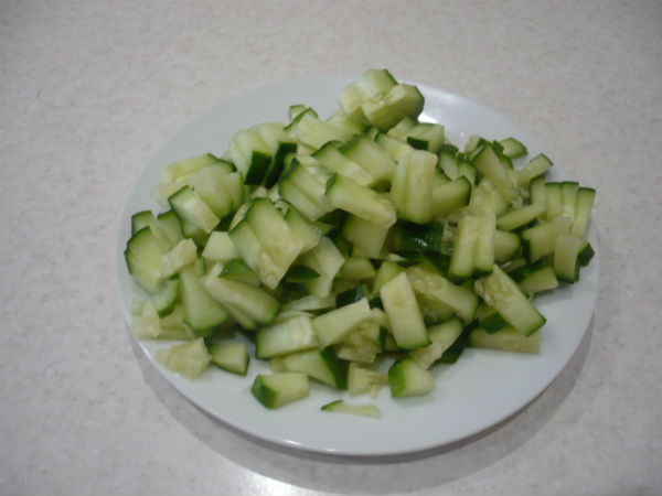 Овощной салат Свежий вечер