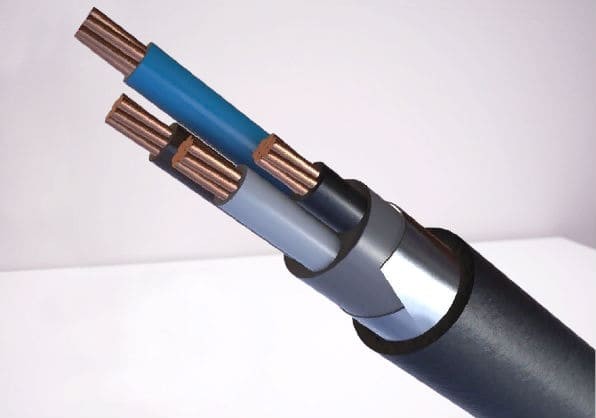 Область использования и основные технические характеристики силового кабеля Вбшв