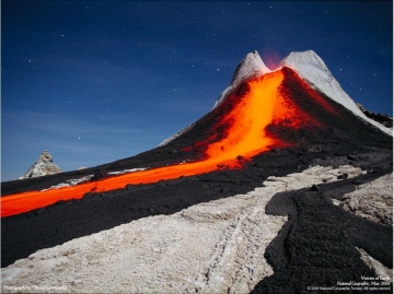 HD Извержение вулкана Плоский Толбачик. Камчатка